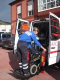Accesibilidad en ambulancias colectivas